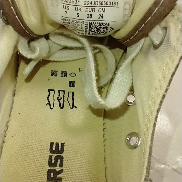 Converse Chuck Taylor All Star Low Top Shoes Women's sz 7. - Picture 9 of 10